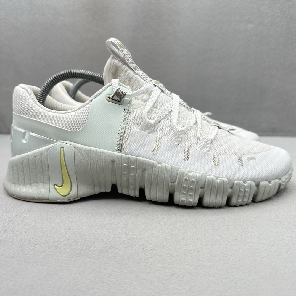 Womens Size 10.5 Nike Free Metcon 5 PRM Shoes White Sea Glass Athletic Training